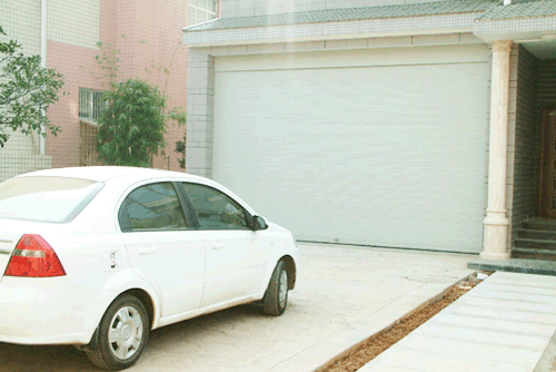 “时尚”代表作 之梦泽园车库电动卷帘门工程案例